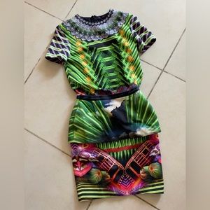 Manish Arora 2 piece skirt set XS co-ords